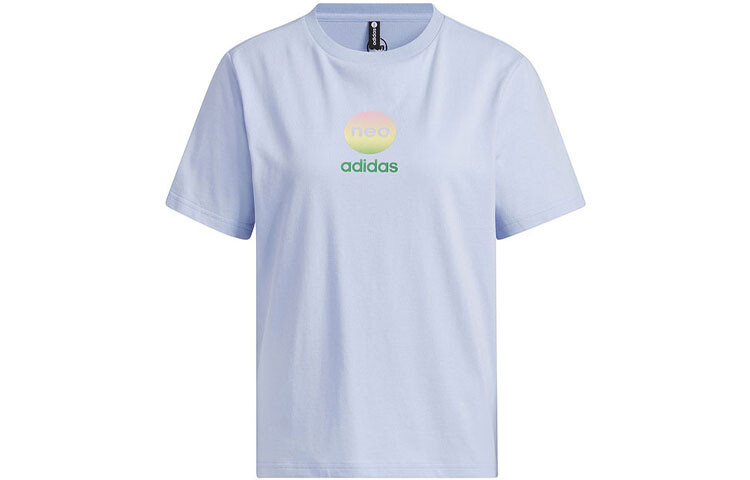 Футболка женская синяя Adidas Neo