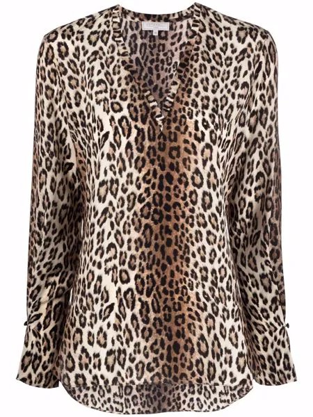 Antonelli блузка с леопардовым принтом