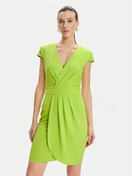 Коктейльное платье стандартного кроя Rinascimento, зеленый