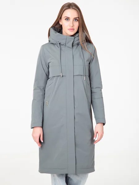 Пальто женское WINTERRA 60531 серое 50 RU