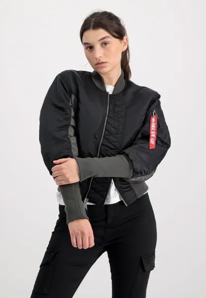 Куртка-бомбер FLIGHT JACKETS Alpha Industries, цвет black