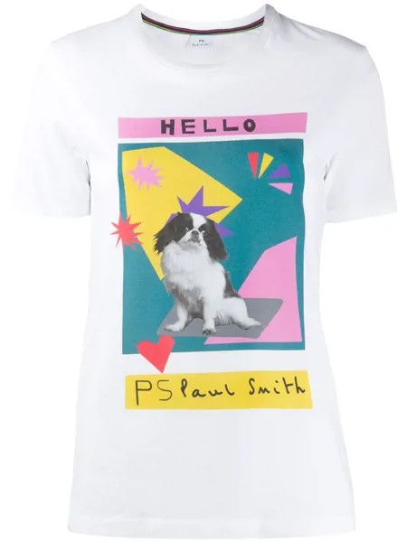 PS Paul Smith футболка с принтом