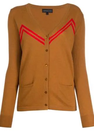 Cashmere In Love кардиган с узором зигзаг