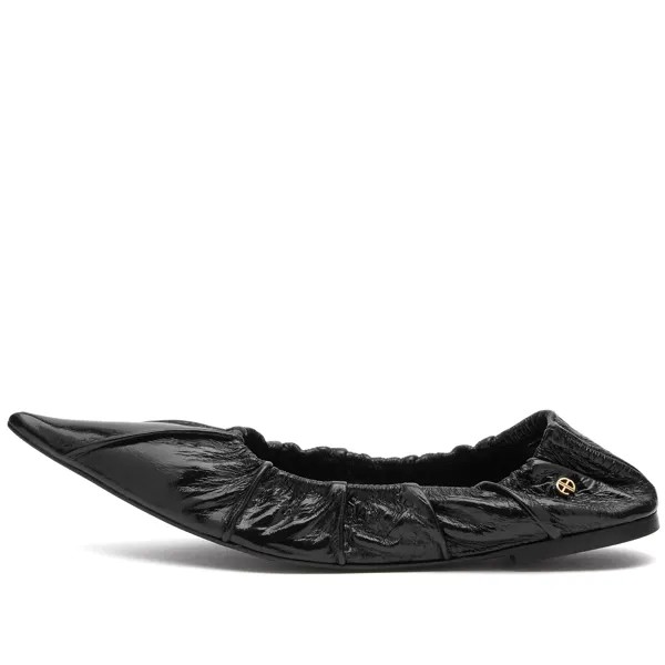 Балетки Anine Bing Nadine Flat Pumps, черный