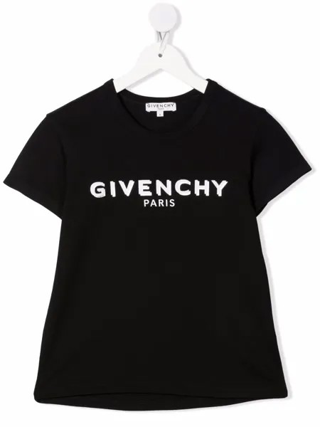 Givenchy Kids футболка с логотипом