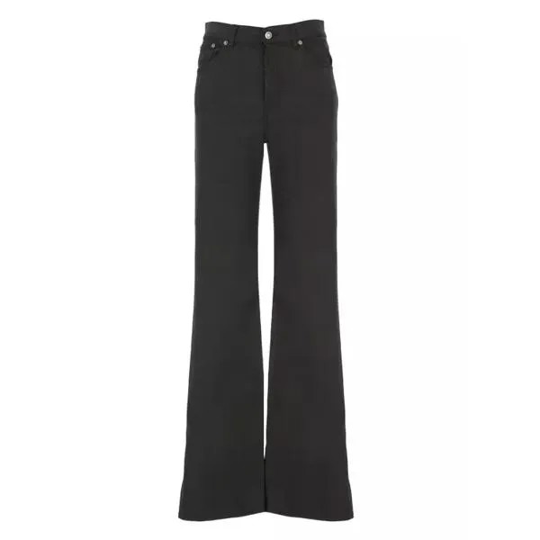Джинсы cotton blend trousers Dondup, черный