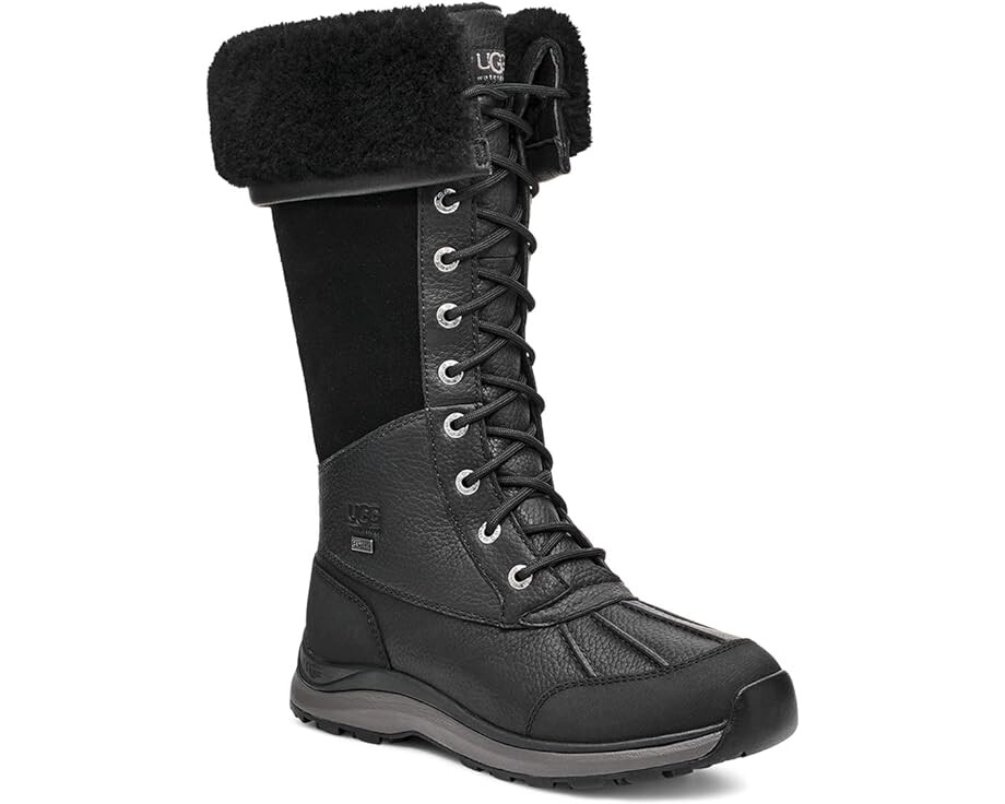 Ботинки UGG Adirondack Tall III, цвет Black/Black