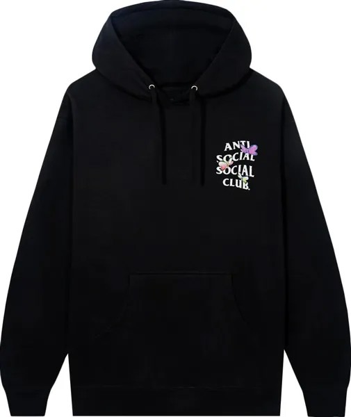 Худи Anti Social Social Club Shell Shock Hoodie 'Black', черный