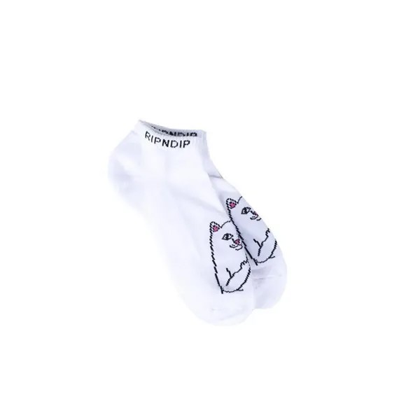 Носки RIPNDIP Lord Nermal Low Socks White