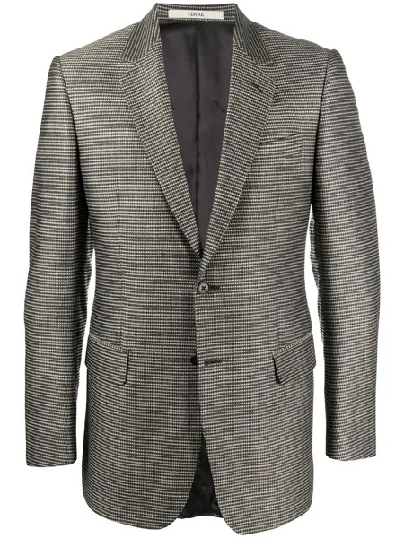 Gianfranco Ferré Pre-Owned твидовый пиджак