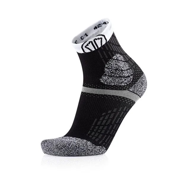 Носки для трейлраннинга с усилением на лодыжке и носке — Trail Protect SIDAS, цвет negro