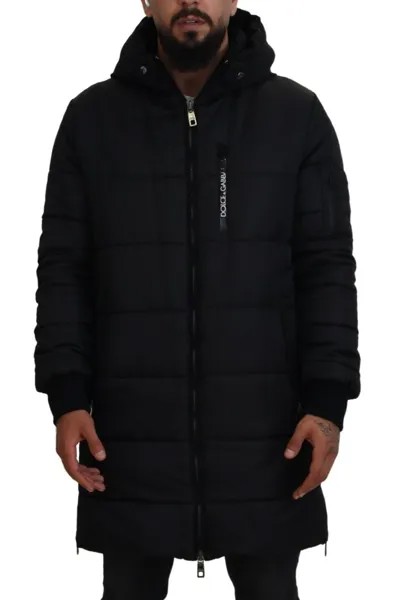Куртка DOLCE - GABBANA Черная нейлоновая парка с капюшоном Зимняя IT46/US36/S 2930usd