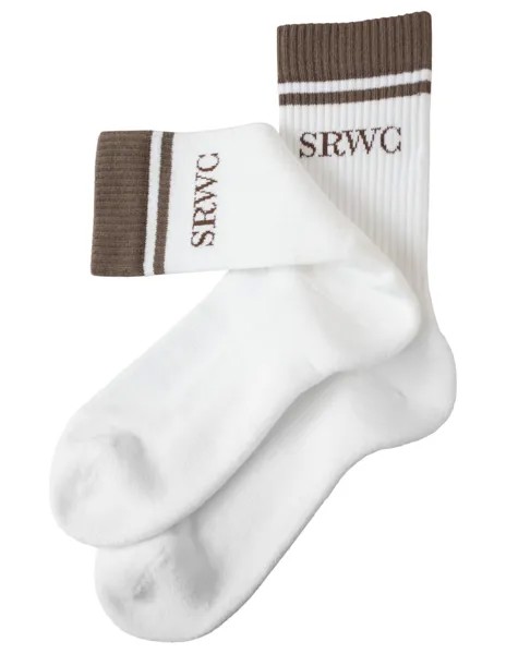 Высокие носки с вышивкой SRWC