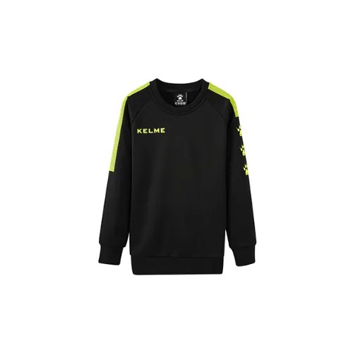 Свитшот Kelme, размер 140-4XS, черный, желтый
