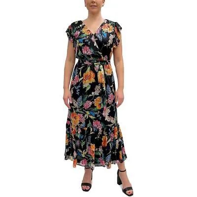 Женское длинное летнее платье макси с поясом Sam Edelman BHFO 5216
