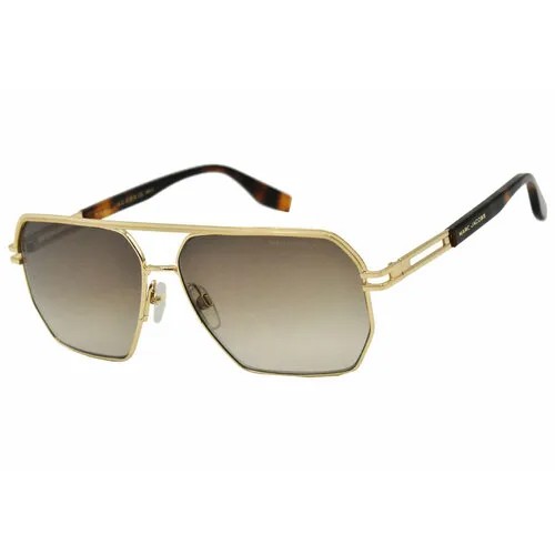 Солнцезащитные очки MARC JACOBS 584/S, золотой, коричневый