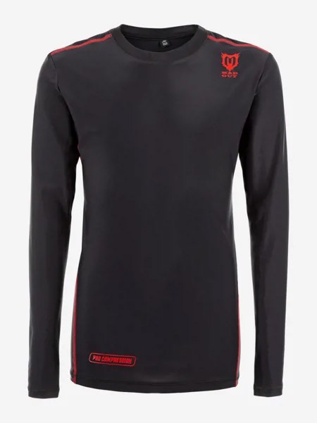 Лонгслив детский MadGuy Pro Compression, Черный