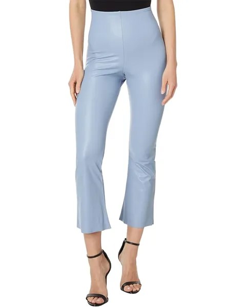 Брюки Commando Faux Leather Cropped Flare, цвет Vintage Blue