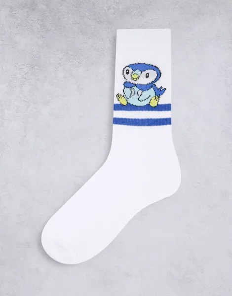 Носки с покемоном Пиплапом ASOS DESIGN-Белый