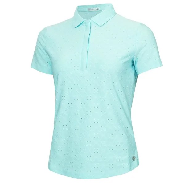 Поло Green Lamb Naira Broderie Anglaise, синий