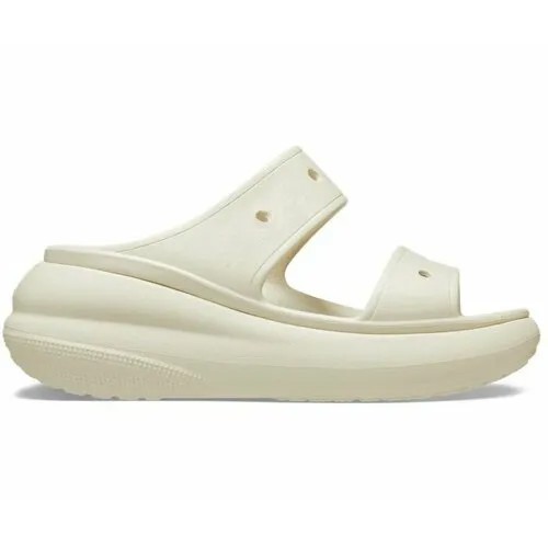 Шлепанцы Crocs, размер 48-49 EU, кремовый