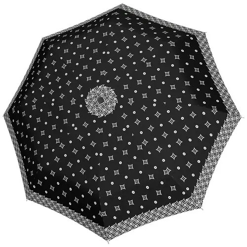 Женский зонт Doppler, полный автомат, артикул 7441465BW04, модель Black & White