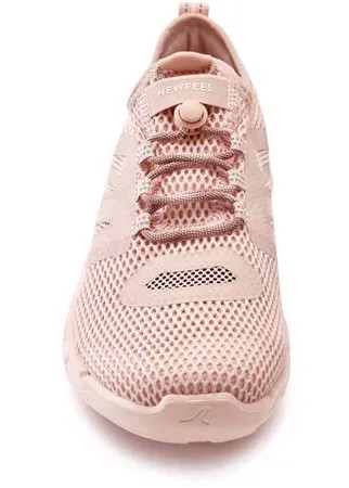 Кроссовки для фитнес ходьбы PW 500 Fresh женские, размер: 37, цвет: Розовый NEWFEEL Х Декатлон