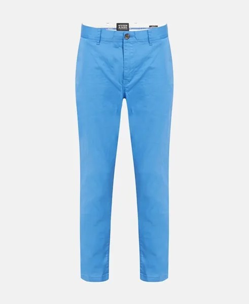 Органик брюки чинос Scotch & Soda, цвет Royal Blue