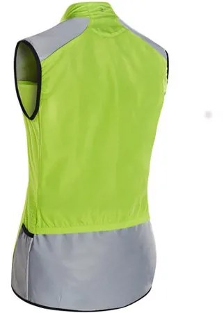 Жилет-ветровка для велоспорта женская EN1150, размер: M, цвет: Желтый/Черный TRIBAN Х Декатлон
