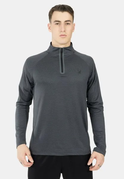 Футболка с длинным рукавом Long Sleeve Spyder, черный