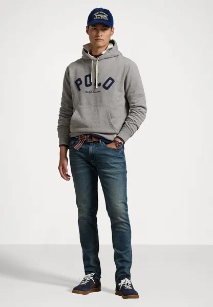 Толстовка с капюшоном THE RL FLEECE LOGO HOODIE Ralph Lauren, темно-серый