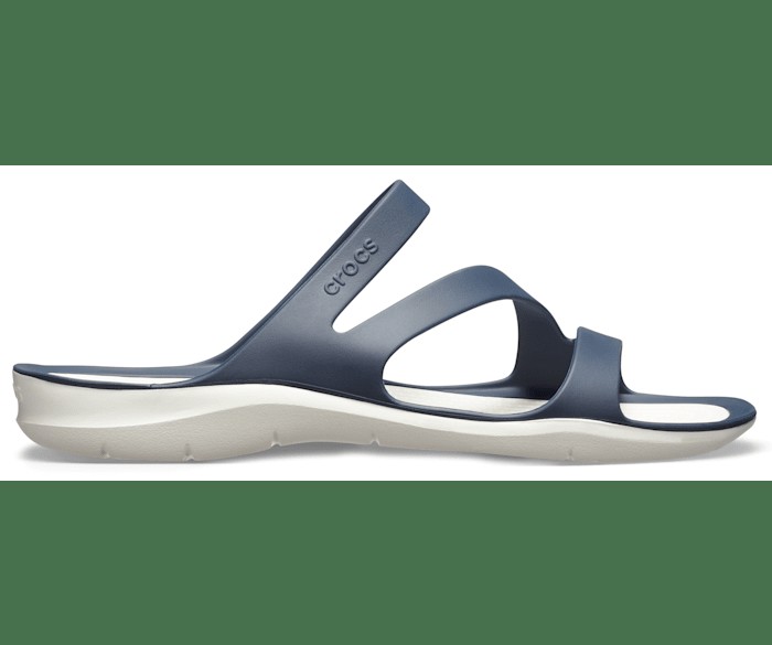 Сланцы женские Crocs CRW_203998 синие 34-35 RU (доставка из-за рубежа)