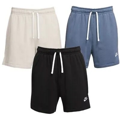 Nike Мужские шорты French Terry Flow Fleece Athletic Drawstring Waist Shorts