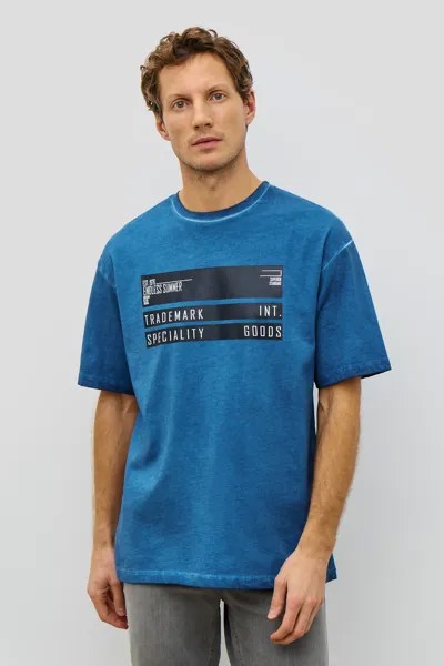 Футболка мужская Baon B7323033 синяя 2XL
