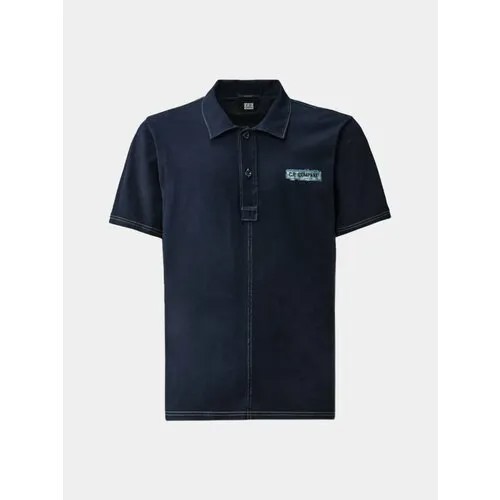 Поло C.P. COMPANY, размер XL, denim blue