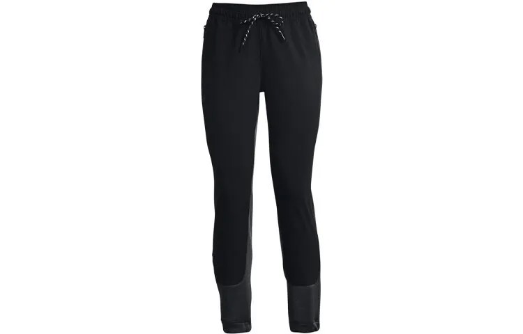 Женские трикотажные спортивные штаны Under Armour, цвет Black