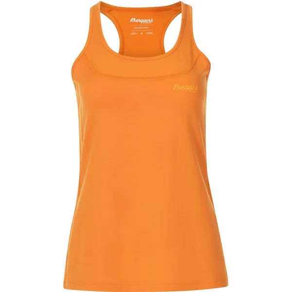 Женский шерстяной топ Cecilie Active Bergans, оранжевый