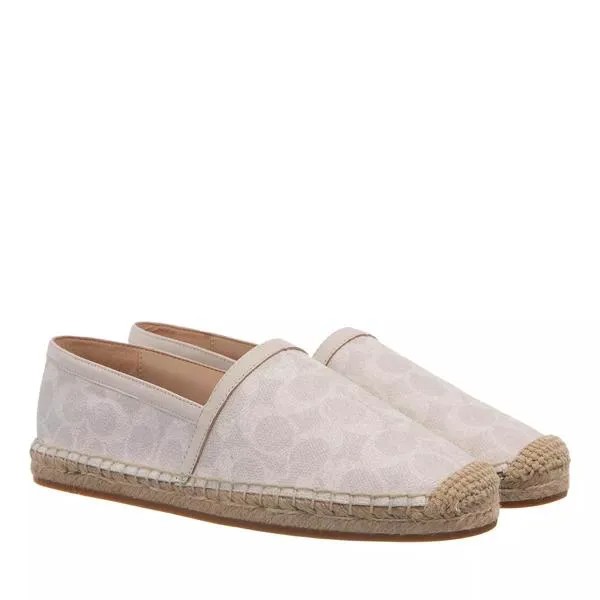 Эспадрильи collins coated canvas espadrille Coach, бежевый