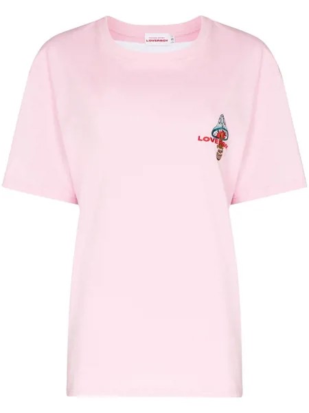 Charles Jeffrey Loverboy футболка Art Gallery с вышивкой