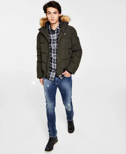 Короткое пальто для снорклинга, созданное для macy's Tommy Hilfiger, мульти