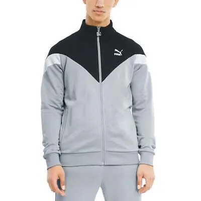 Мужская спортивная куртка Puma Iconic Mcs Full Zip, размер S, повседневная спортивная верхняя одежда 530