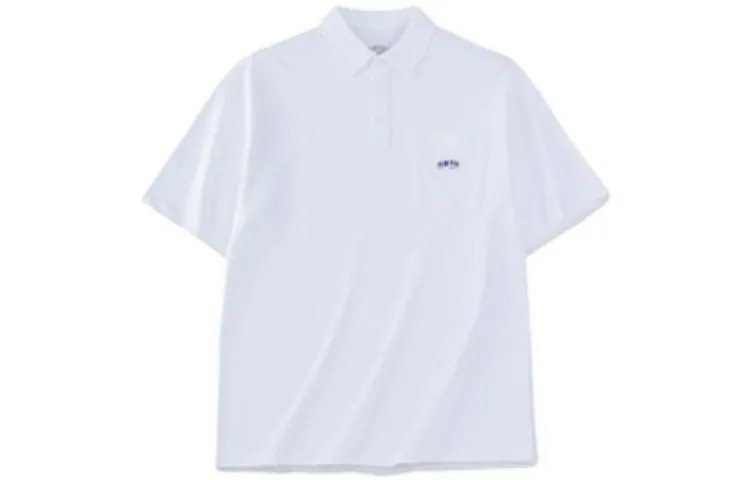 Мужская рубашка поло Life Collection Snowflake White Anta, цвет Snowflake White