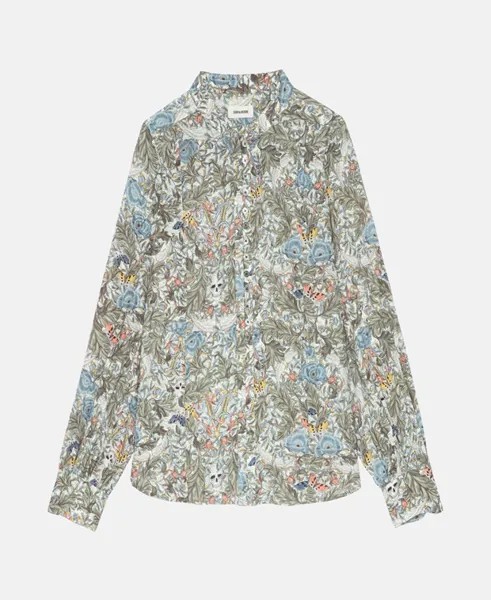 Рубашка-блузка Zadig&Voltaire, хаки