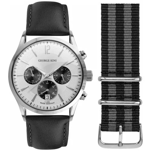 Наручные часы GEORGE KINI Classic, серебряный