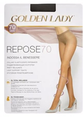 Колготки Golden Lady Repose 70 den, размер 2-S, fumo (серый)