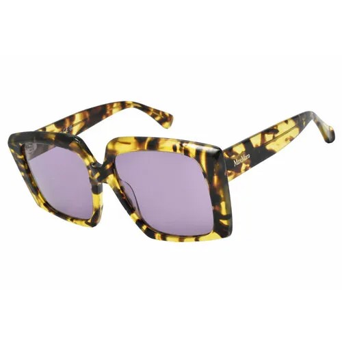 Солнцезащитные очки Max Mara MM0024, фиолетовый, желтый