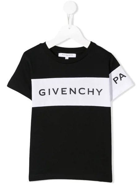 Givenchy Kids футболка с логотипом