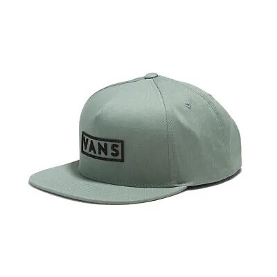 Кепка Vans Easy Box Snapback (зеленая шинуа), 5-панельная кепка