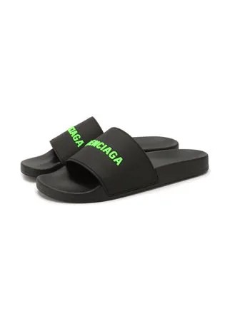 Резиновые шлепанцы Pool Balenciaga