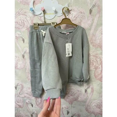 Костюм Zara, размер 116, серый